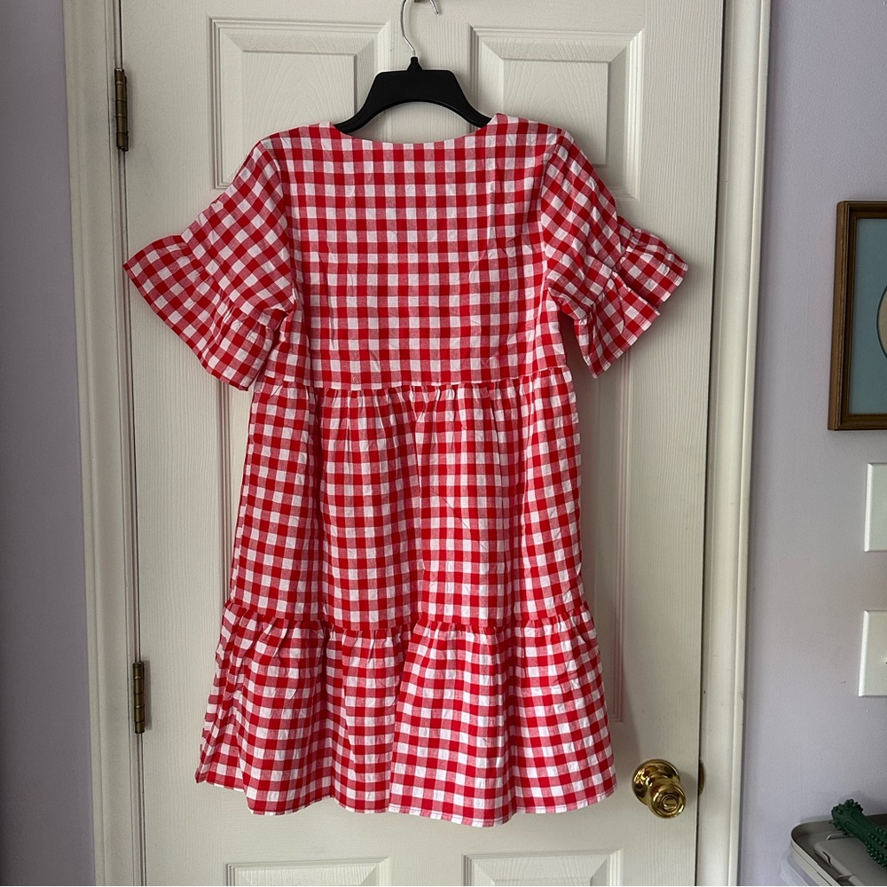 Patriotic Gingham Dress - Picture 2 of 8